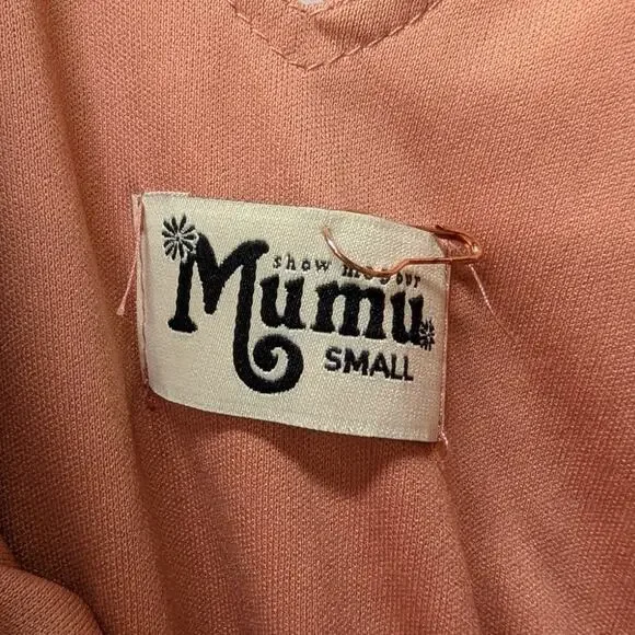 Show Me Your Mumu Rustic Mauve Kendall Maxi Dress Small - Picture 3 of 4